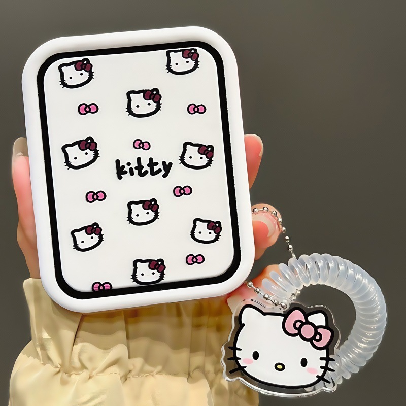 Hello Kitty, Japanese handheld folding cute mirror for students