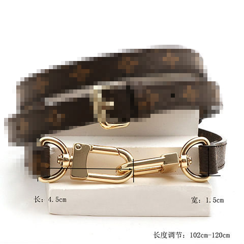 Premium presbyopia 1.5cm shoulder strap gold buckle