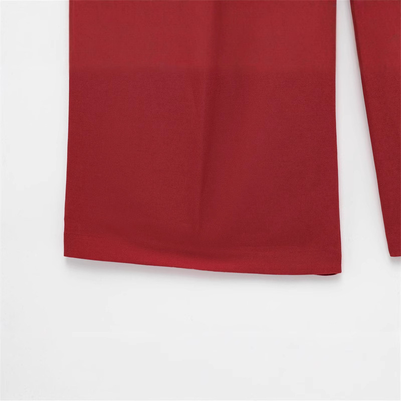 Tube Top Wide-leg Pants Show Temperament Wild Design Sense