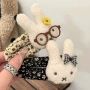 大号秋冬碎花盘发发夹