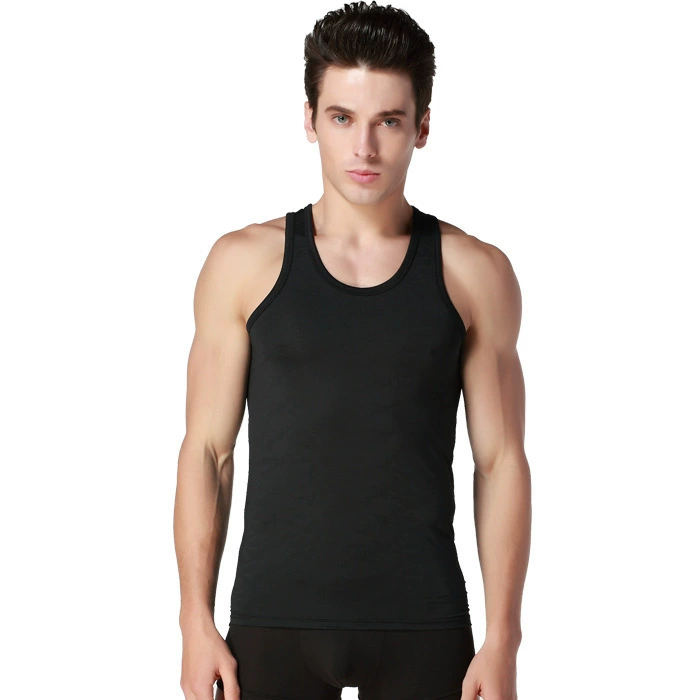 Мужская хлопковая майка из 2 комплектов, летний жилет без рукавов, эластичное тонкое однотонное нижнее белье, рубашка на потовой основе.