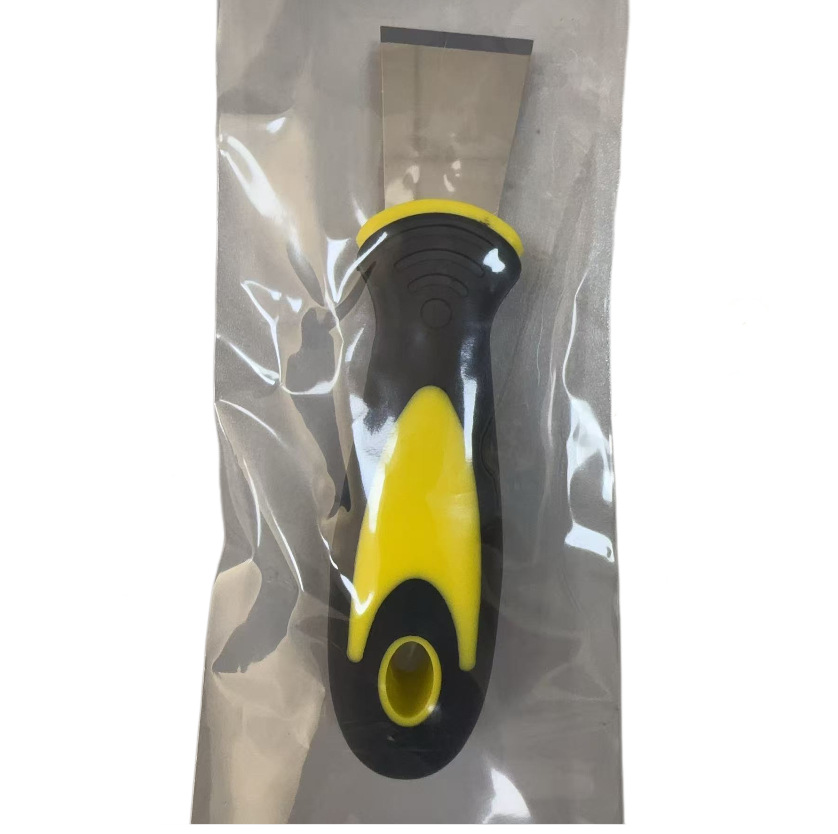 Raspador de limpieza, raspador de pisos, venta al por mayor transfronteriza, raspador de masilla multifuncional de 3 pulgadas de grosor, espátula de acero inoxidable para raspar pisos.