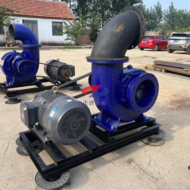 工程倒水大流量水泵10寸灌溉混流泵近距离倒水大流量污水泵