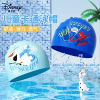 Детская шапочка для плавания Disney для мальчиков и девочек, водонепроницаемая и не растягивающаяся милая силиконовая профессиональная шапочка для плавания с героями мультфильмов