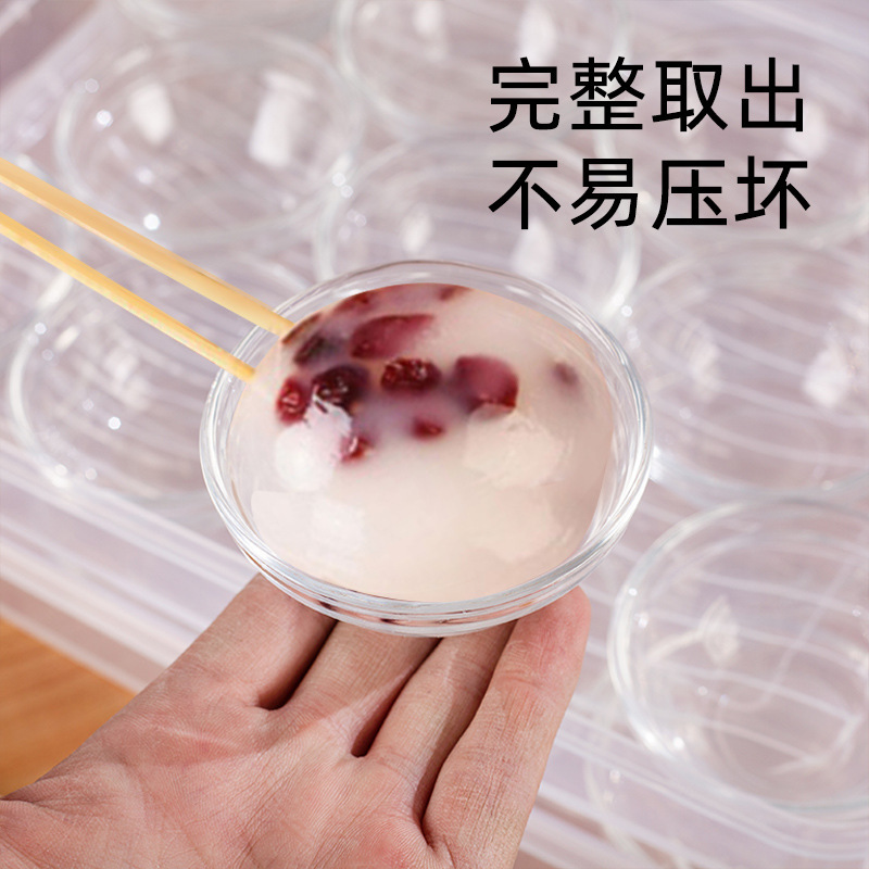 透明で厚い多層の鉢のもちの専用の箱は屋台の業務用の鉢のもちの箱を並べて屋台の収納箱を並べます。|undefined