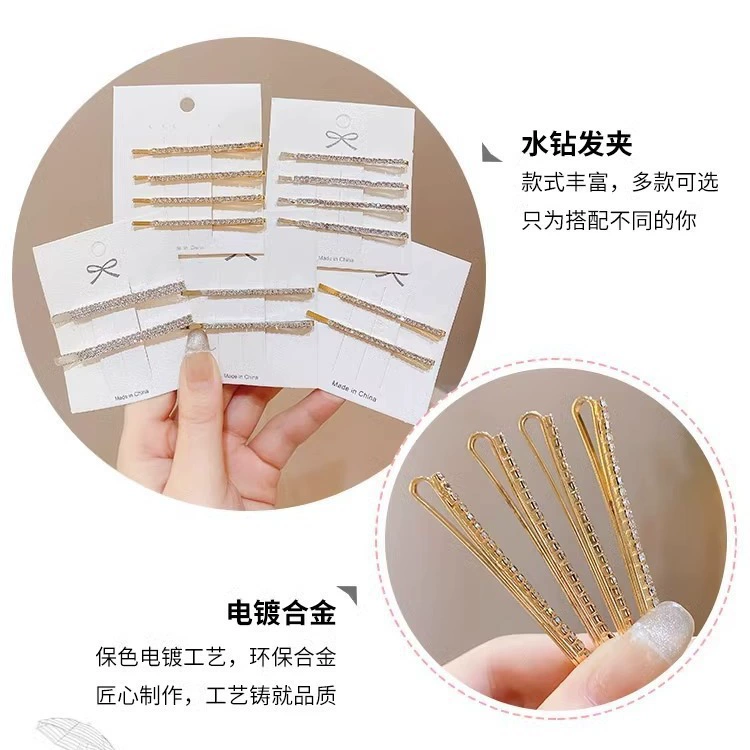 Hairgrip, demi-season hairpins, bangs, crab pin, hair accessory