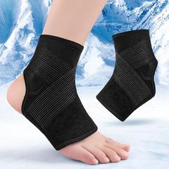 Thin sports ankle braces, fixed sports football running bandages, breathable foot guards, pressure bandages, professional protective gear