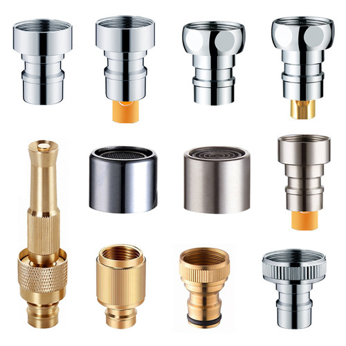 Adapter snap-on interface 4-point mouth washing machine faucet adapter water inlet pipe saliva outlet nipple