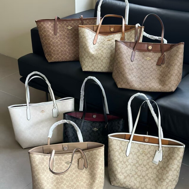High-End Koujia New Model City33 Tote Bag Classic Monogram Magnetic Buckle Shopping Bag Large Capacity Shoulder Bag Handbag High-End Koujia New Model City33 Tote Bag Classic Monogram Magnetic Buckle Shopping Bag Large Capacity Shoulder Bag Handbag