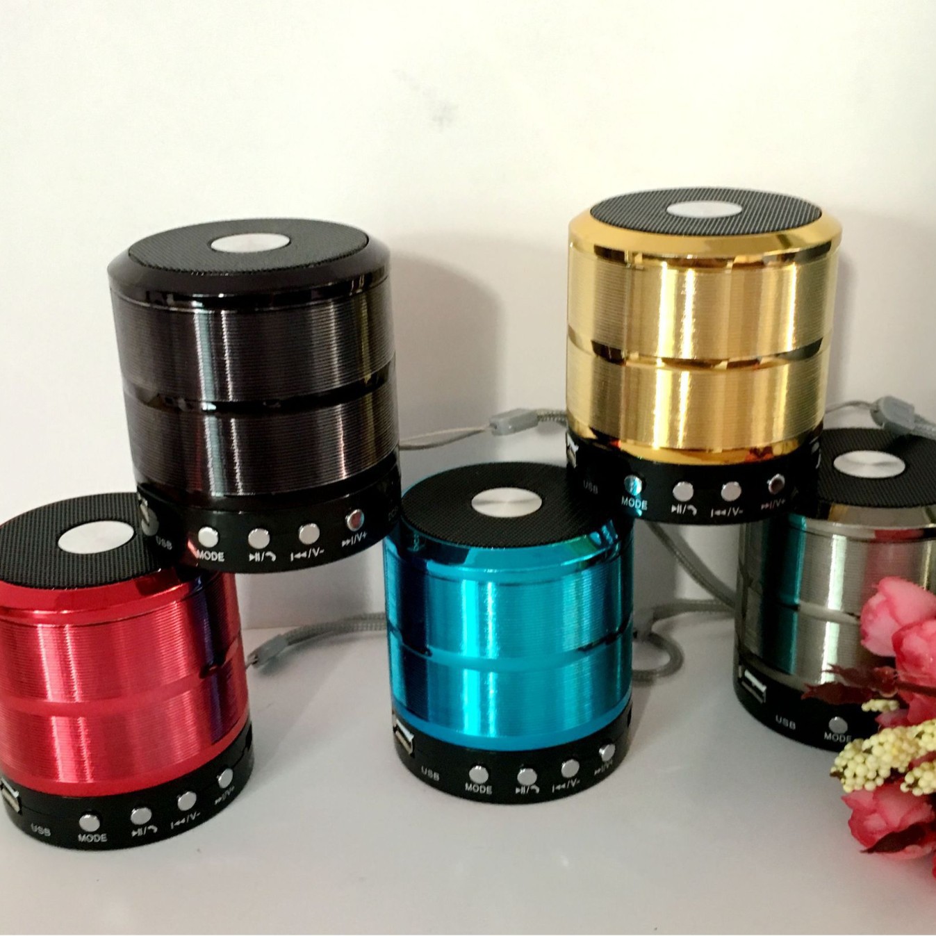 工厂直销WS 887蓝牙音箱 插卡无线蓝牙音箱 FM免提通话小钢炮音响