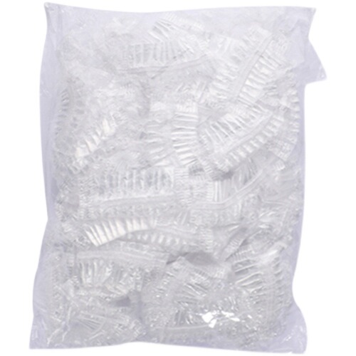 100 pieces disposable earmuffs, waterproof earmuffs for bathing, hair washing, piercing, hair dyeing, ear protection artifact protective cover