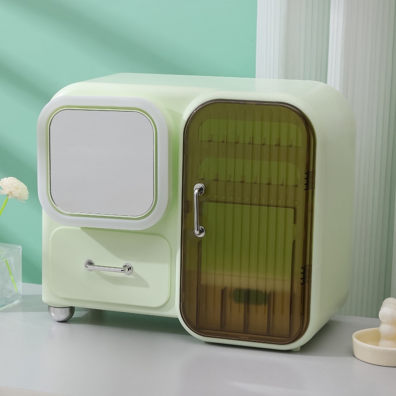 8587 espejo verde hierba