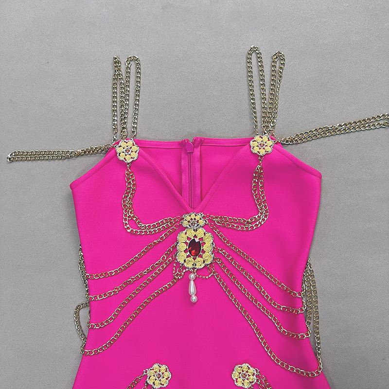 Elegant Women's Bandage Evening Dress For Formal Prom Occasions_voghion.com