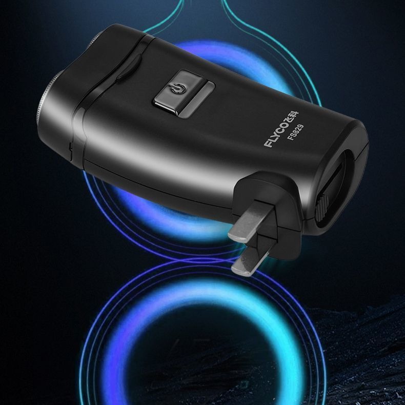 Mini draagbaar, waterdicht elektrisch scheerapparaat voor mannen, geschikt voor de baard, officieel authentiek FS829 product voor persoonlijke verzorging en thuisgebruik._voghion.com