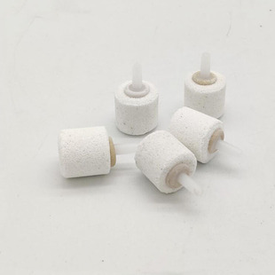 Aquatic oxygen pump oxygen pump Flushing oxygen pump white bubble stone air stone cylindrical oxygen pump accessories