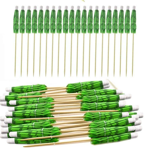 Одноразовые кокосовые пальмы подписали восьмиугольный зонтик зонтик зонтик