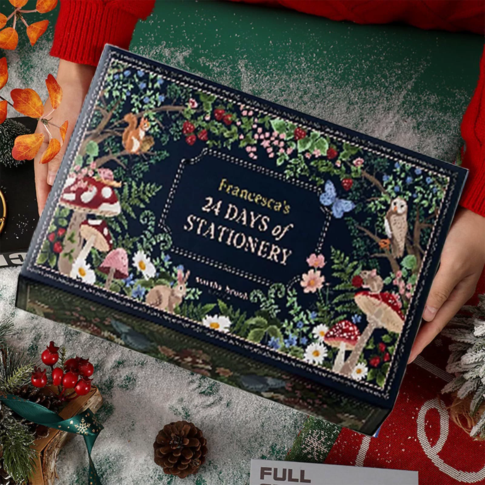 Новый адвент-календарь 24DaysOfStationery, рождественский адвент, игрушечная слепая коробочка