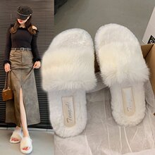 ����ëë��ЬŮ�⴩ins��2024���ﶬ�¿�W�t��Ů�Ӽ�ƽ������Ь