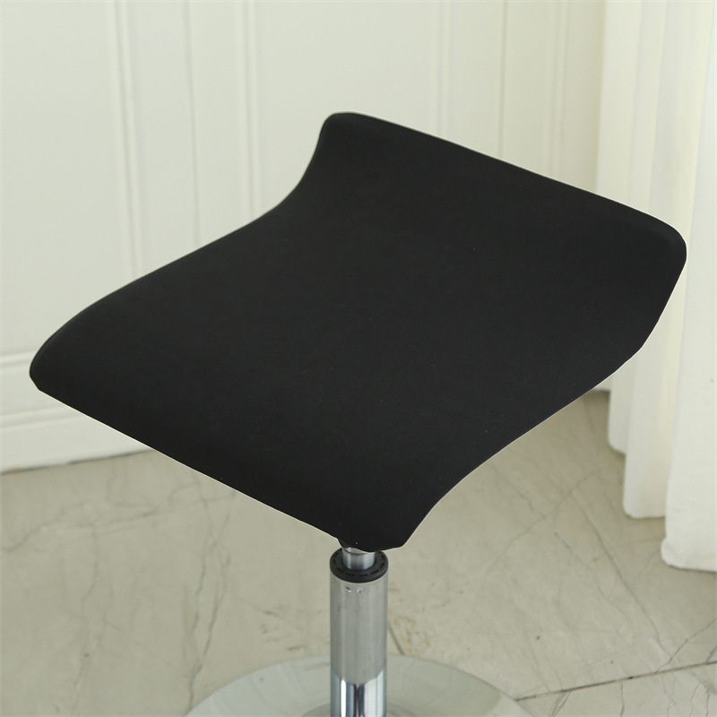 Cajero de recepción Cubierta de silla cuadrada Cubierta de asiento elástica Cubierta de asiento dividida de oficina Cubierta de respaldo de silla giratoria Cubierta de asiento