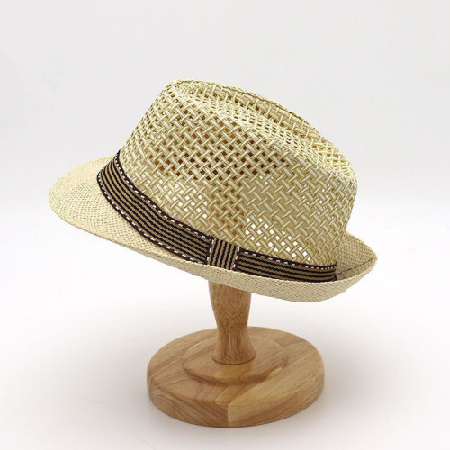 Summer Sun Hat for Men Beach Umbrella Sunshade Sun Protection Jazz Hat for Youth Grass Hat Fishing Mesh Breathable Formal Hat for Women