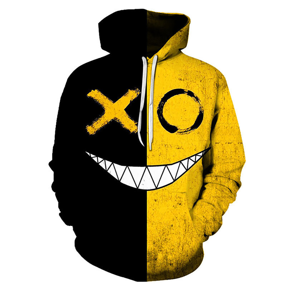 Sweat à capuche pour homme Boy 2022 European And American Foreign Trade Autumn New Hero Academia, imprimé numérique 3D_voghion.com