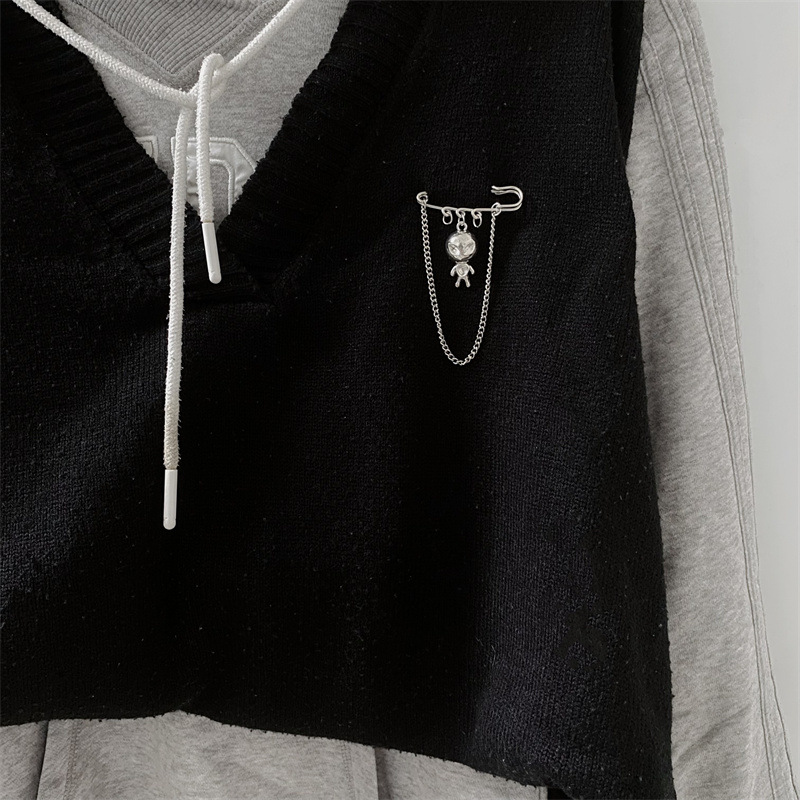 할로윈 시리즈 브로치: 외계인