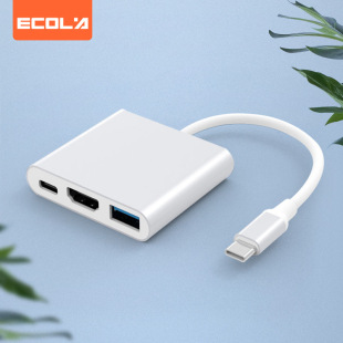 �๦����չ�]TYPE-C�DUSB�־���/HDMI/PD�������һ CB-A051SV�y