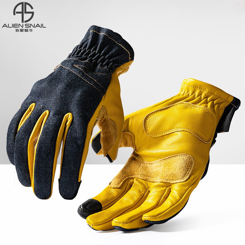 Cordura TPR Lambskin | Motuoche Motorcycle Safety Supplies - gold-xs