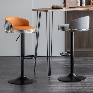 J8 Adjustable Swivel Chair Chair High Bar Chair Beauty Bar Stool Rotating Round Stool Home Stool Bar Stool Bar Chair G3