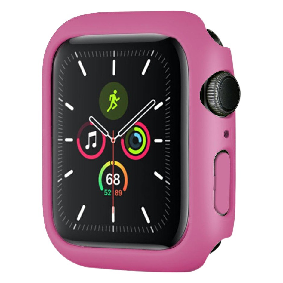 Adecuado para Apple Watch protector Shell medio paquete PC marco Apple Watch caso hueco iwatch cubierta protectora al por mayor