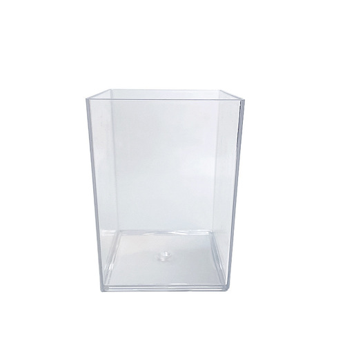 Ins style pen holder, girly cute storage pen bucket, creative transparent pen holder, simple desktop student stationery