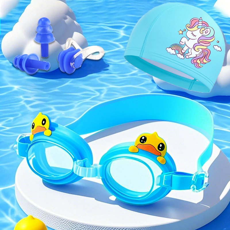 Gafas de Natación Infantil de PC Impermeable y Antivaho para Piscina image 13