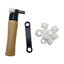 木柄戒指固定套固定器镶石白色微镶戒指半球夹具镶嵌戒指夹戒指套