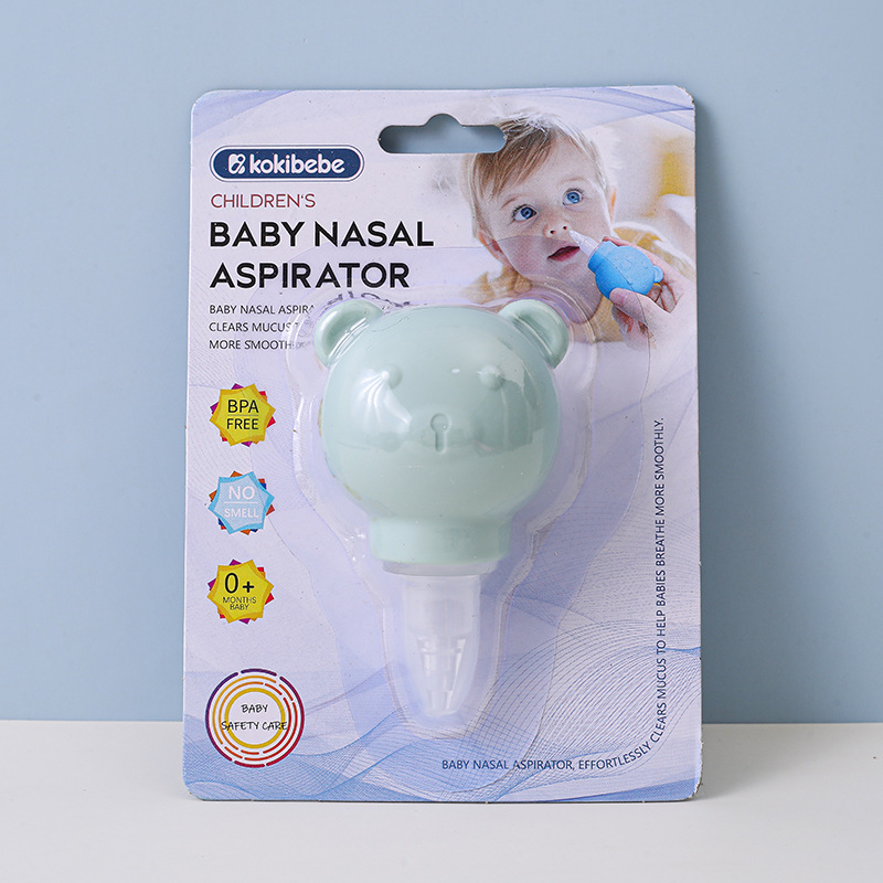 Aspirador Nasal Anti-reflujo para Recién Nacidos de Plástico