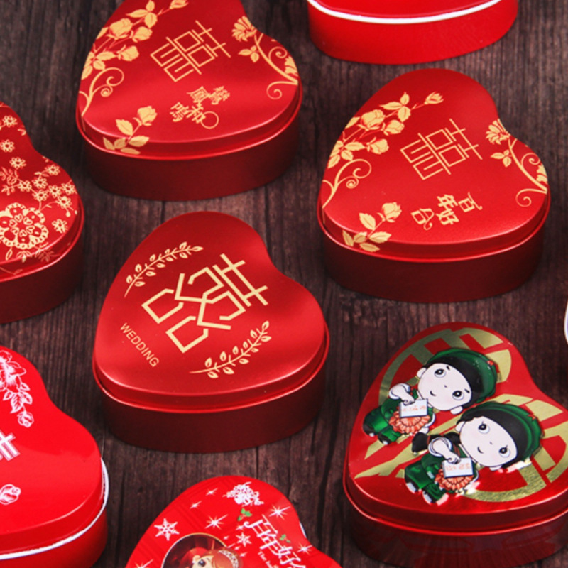 Heart -shaped Tiecosan Box Love -Smart Canto Box Gift Box Wedding…