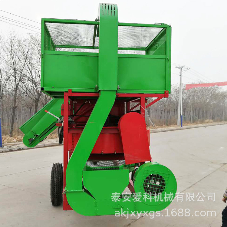 出口鲜花生摘果机自动装袋花生脱果机批发干湿两用花生秧果分离机