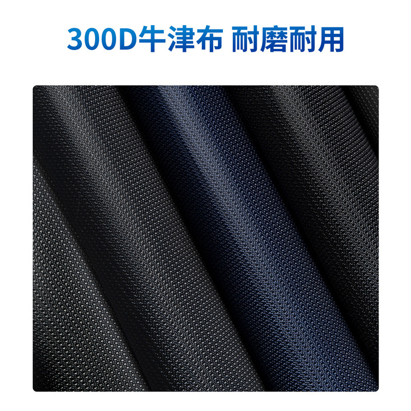 Handheld waterproof capacious laptop with zipper, storage bag for documents, increased thickness