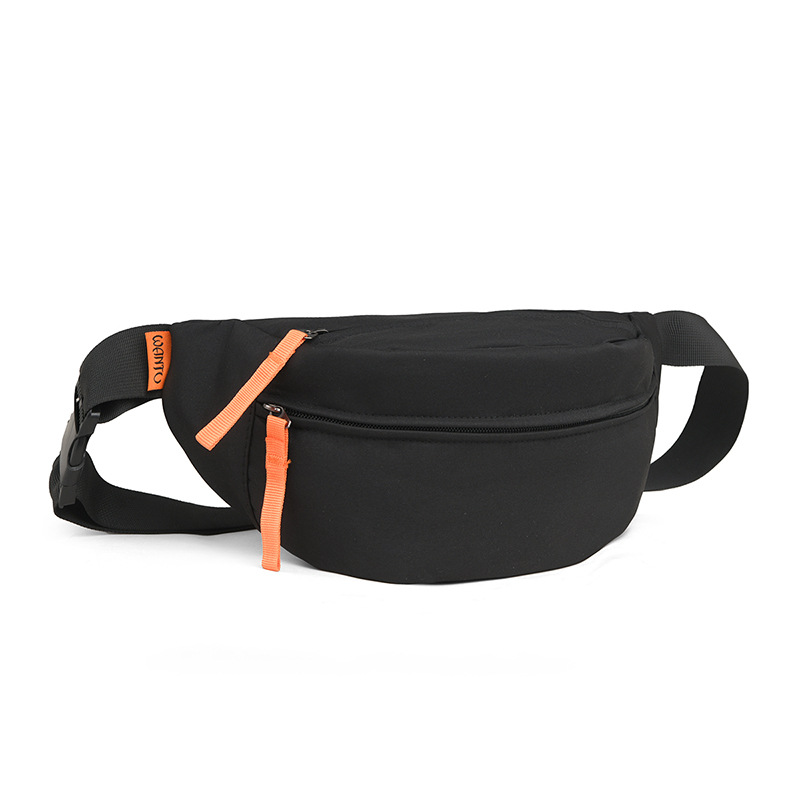 Fábrica al por mayor bolso de cintura para hombres estilo de moda japonés bolso de mochila casual bolso deportivo para hombres y mujeres bolso de pecho de gran capacidad primavera