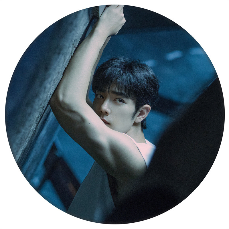 Xiao Zhan personal foto bar regalos placa de estaño espejo llavero colgante mochila colección de fans