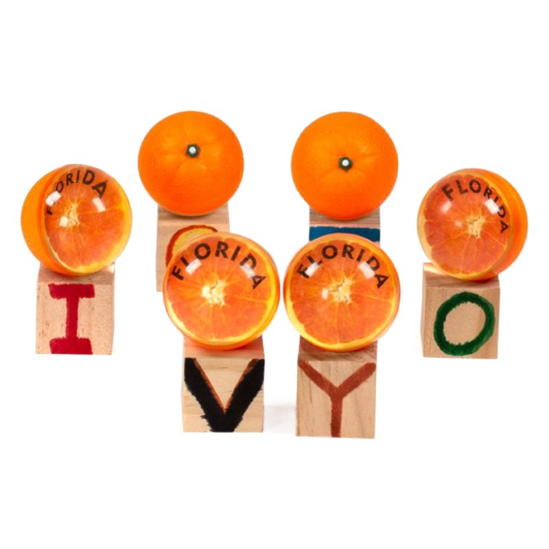 Víctor N ° 47 muñeca bola elástica de los niños educativos juguete cognitivo pinball transparente tridimensional 3D pelota que rebota