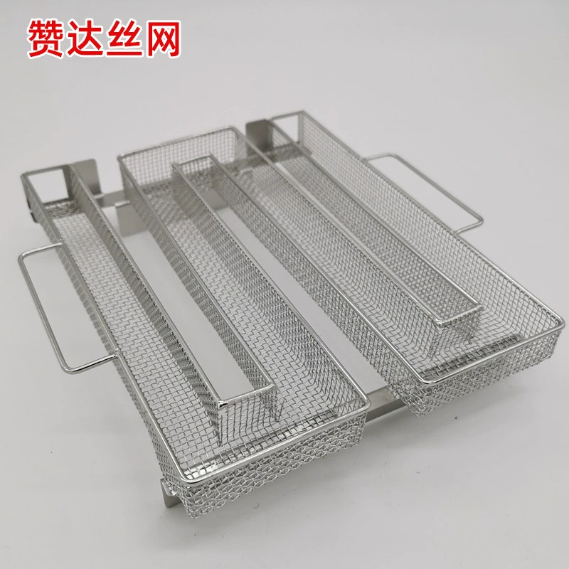 304 квадратная из нержавеющей стали дымчатая сетка корзина прямоугольная форма генератор холодного дыма BBQ трапециевидная дымовая сетка для барбекю