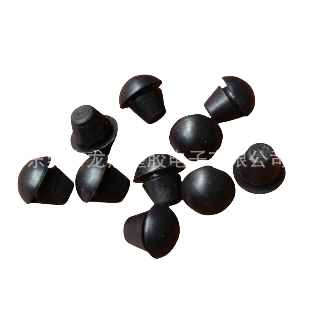 龙然厂家直销 硅胶锥形护套 橡胶防水塞 异形件 橡胶密封制品