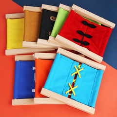 Baby Dressing Training Game, Children's Educational Toy, Preschool Learning Activity, Wooden Toy for Early Education and Life Skills