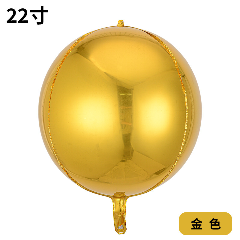 Globo de película de aluminio versión 4D, globo esférico cúbico de 32 pulgadas, caja de regalo de Navidad, globo de decoración de Año Nuevo image 14