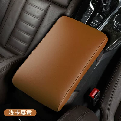 Armrest box | cover full armrest gloves armrest - light-khaki-yellow
