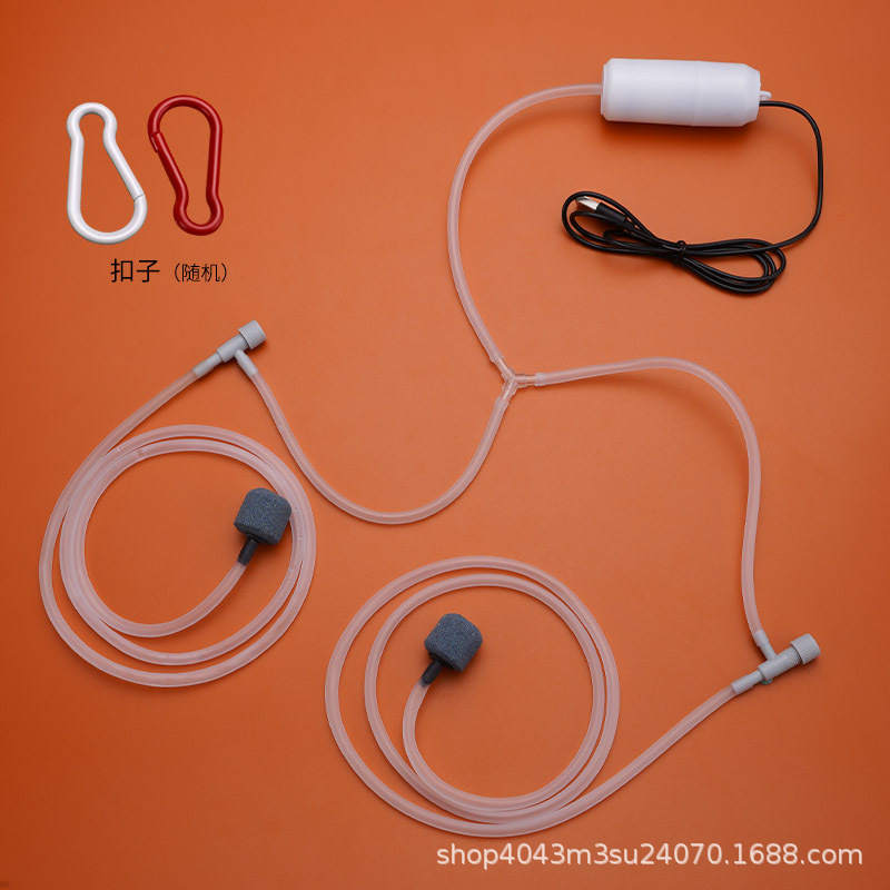 家庭用魚エアレーター小型魚タンク酸素ポンプミニ USB 酸素ポンプ屋外釣り酸素ポンプ卸売