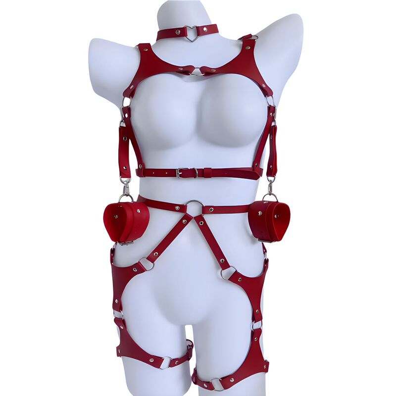 Wholesale Foreign Trade Sexy suit SM Leather Bound Clothes Women's Wear Sexy Underwear Leg Ring Bound in stock