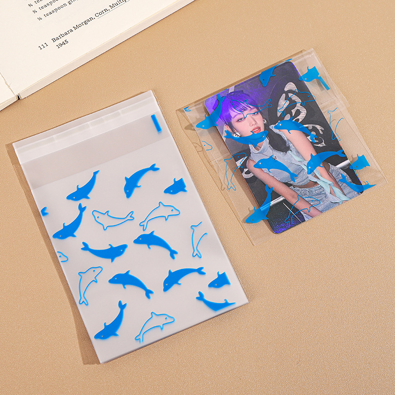 파란 물고기 (50매 1묶음) 8*10+3