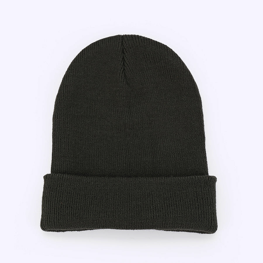 Unisex Fashion soft beanie ski hat candy color light plate thick melon skin hat double knit hat_voghion.com