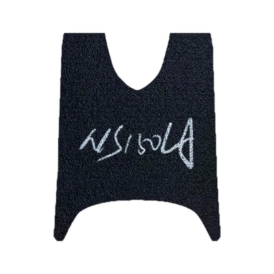 Specialized New Honda Ns150La Foot Mats, Motorcycle Foot Pedal Modification Accessories, Complete Set of Foot Mat Decorations (Electric vehicle foot mat) - black-logo-xindazhou-ns150la-25-models